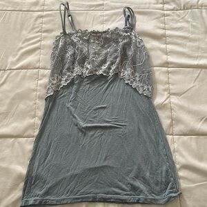 Felina | Women’s Gray Lace Tank Top | Size S